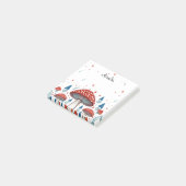 Post-it® Toadstool Whimsical Personnalisé (Incliné)