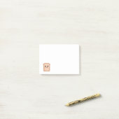 Post-it® Toast Kawaii (Sur un bureau)