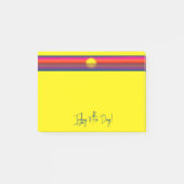 Post-it® Today is the Day Sunrise Affirmation (Devant)