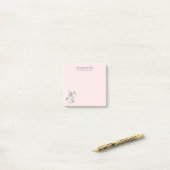 Post-it® Toiletteur pour animaux mignons (Sur un bureau)