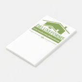 Post-it® Toit vert (Incliné)