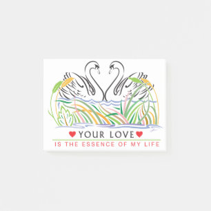 Post-it® Ton amour est l'essence