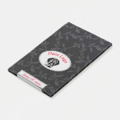 Post-it® Ton image Autocollant de logo Bulldog Mastiff (Incliné)