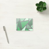 Post-it® Tons de motif en vitrail vert (Bureau)