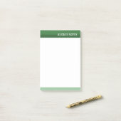 Post-it® Tons verts (Sur un bureau)