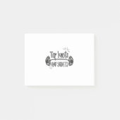 Post-it® Top Knots Et Squats (Devant)