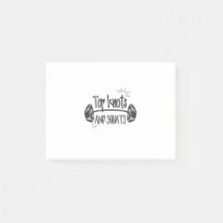 Post-it® Top Knots Et Squats