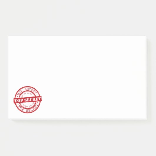 Post-it® Top Secret Confidentiel (Devant)