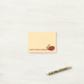 Post-it® Tortilla Chips et tremper Tomate Salsa Mexicain (Sur un bureau)