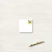 Post-it® Tortue avec une tasse de petits post-its de thé (Sur un bureau)