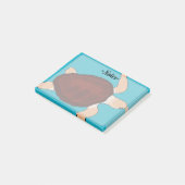 Post-it® Tortue marine caouanne (Incliné)