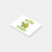 Post-it® tortue tortue lente mais stable (Incliné)