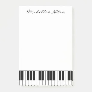 Post-it® Touches de piano personnalisées notes collantes p