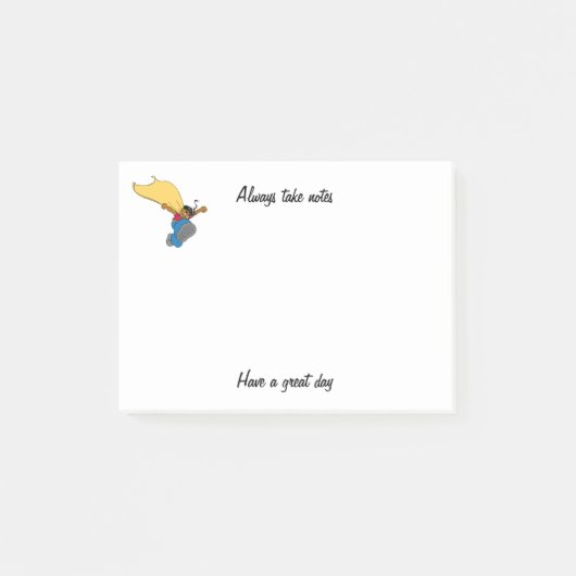 Post-it® Toujours prendre des notes (Devant)