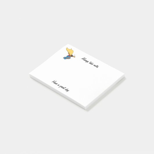 Post-it® Toujours prendre des notes (Incliné)