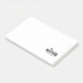 Post-it® toujours reconnaissant - typographie (Incliné)