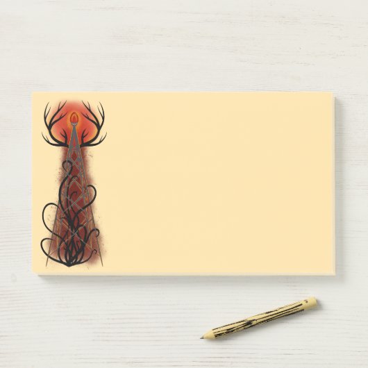 Post-it® Tour radio de l'enfer (Sur un bureau)