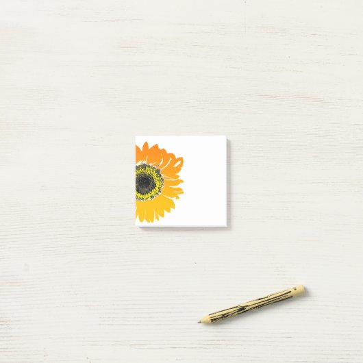 Post-it® Tournesol (Sur un bureau)