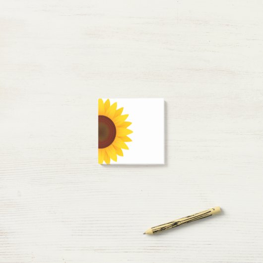 Post-it® Tournesol (Sur un bureau)