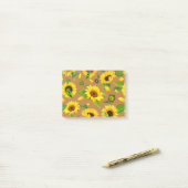 Post-it® Tournesol aquarelle 5 (Sur un bureau)