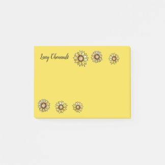 Post-it® Tournesol Art personnalisé