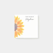 Post-it® Tournesol customisé Du Bureau De (Devant)