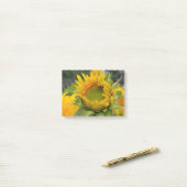Post-it® Tournesol de bourgeonnement (Sur un bureau)