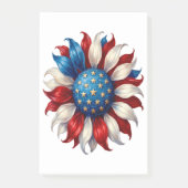 Post-it® Tournesol Drapeau Américain 4 Juillet (Devant)