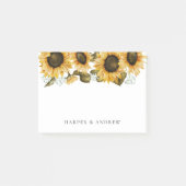 Post-it® Tournesol jaune (Devant)