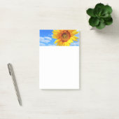Post-it® Tournesol jaune et abeilles sur le ciel bleu - Jou (Bureau)