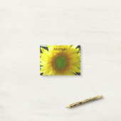 Post-it® Tournesol jaune lumineux (Sur un bureau)