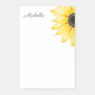 Post-it® Tournesol personnalisé
