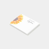 Post-it® Tournesol Personnalisé Du Bureau De (Incliné)