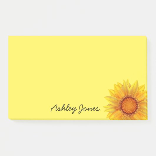 Post-it® Tournesol post-it-notes (Devant)