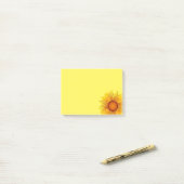 Post-it® Tournesol post-it-notes (Sur un bureau)