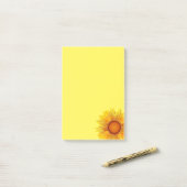 Post-it® Tournesol post-it-notes (Sur un bureau)