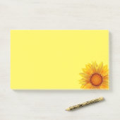 Post-it® Tournesol post-it-notes (Sur un bureau)