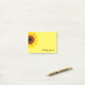 Post-it® Tournesol post-it-notes (Sur un bureau)