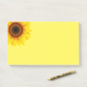 Post-it® Tournesol post-it-notes (Sur un bureau)
