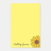 Post-it® Tournesol post-it-notes (Devant)