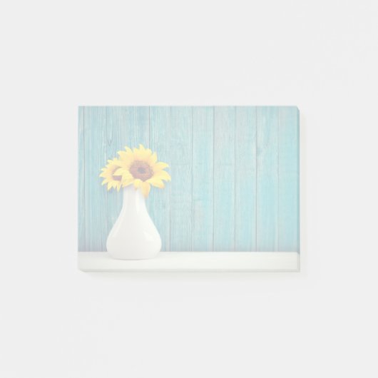 Post-it® Tournesols dans un vase (Devant)