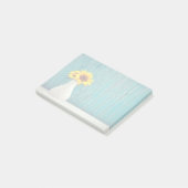 Post-it® Tournesols dans un vase (Incliné)