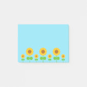 Post-it® Tournesols de Kawaii (Devant)