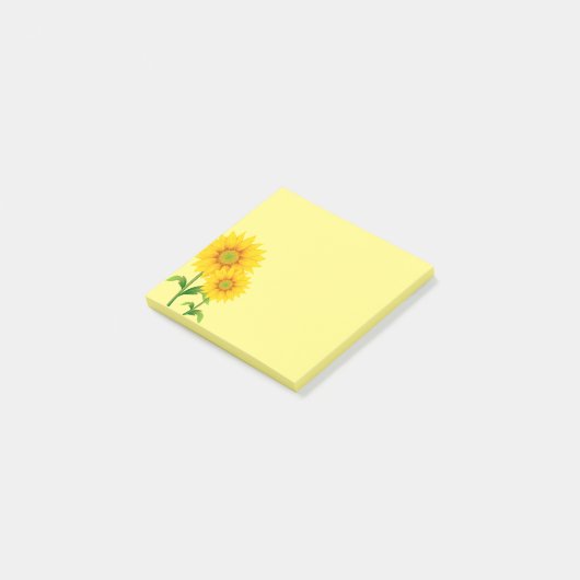 Post-it® Tournesols de post-it-notes (Incliné)
