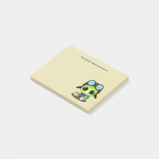Post-it® Tourtle de Cute Personnalized (Incliné)