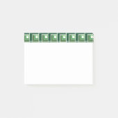 Post-it® Tourvy Topsy vert (Devant)