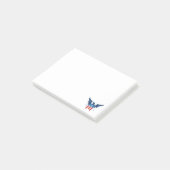 Post-it® Tout American Eagle & Flag Patriotic (Incliné)