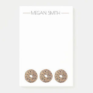 Post-it® Tout Bagel Pain Boulangerie Cuite À La Pâtisserie