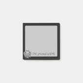 Post-it® Tout ce dont vous avez besoin de chouette (Devant)