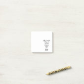 Post-it® Tout ce que je souhaite, c'est toi (Sur un bureau)